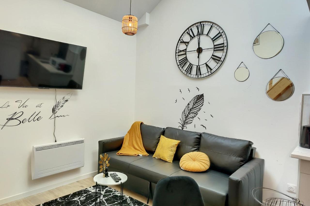 Sublime Appart Renove Duplex Centre Ville 4Pers Wifi Saint-Quentin  Extérieur photo