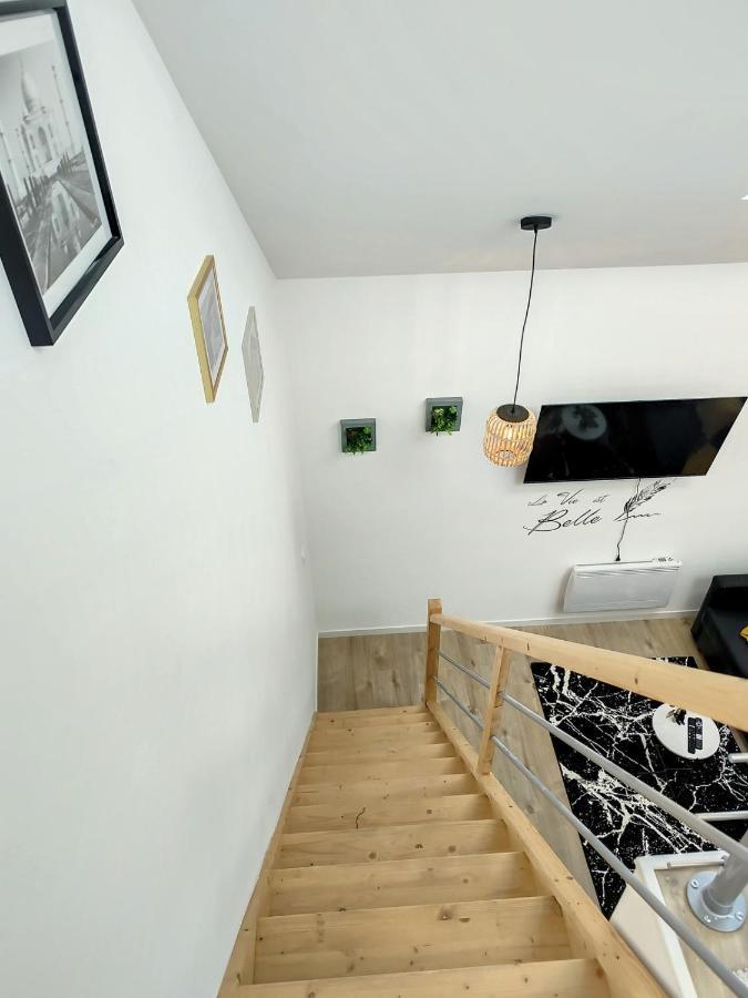 Sublime Appart Renove Duplex Centre Ville 4Pers Wifi Saint-Quentin  Extérieur photo